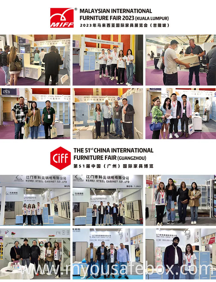 Factory Supply Large Capacity Heavy Fireproof Safe Anti-Theft Metal Safety Box